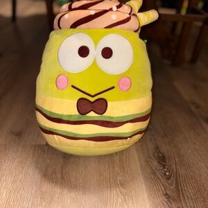 Squishmallows Sanrio Hello Kitty & Friends Keroppi 12 inch ice cream desert